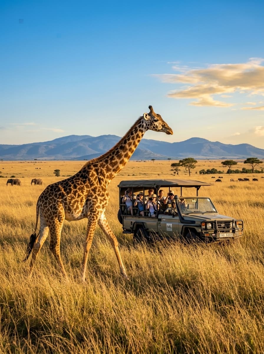Safari experience with OQABII Tours